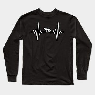 My Heart Is Sleeping For Kojote Design Long Sleeve T-Shirt